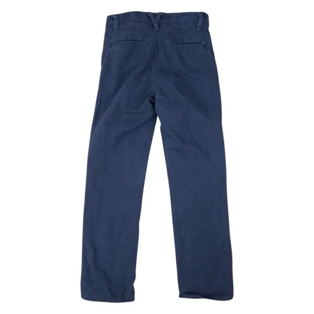 Levi's Slim Straight Fit Girls Chino Pants School Uniform‎ Navy Blue Sz 6